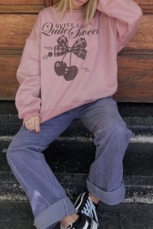 Buzo Frizado con Estampa