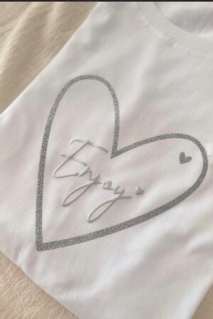 Remera M/CORTA ENJOY 3D (plata)