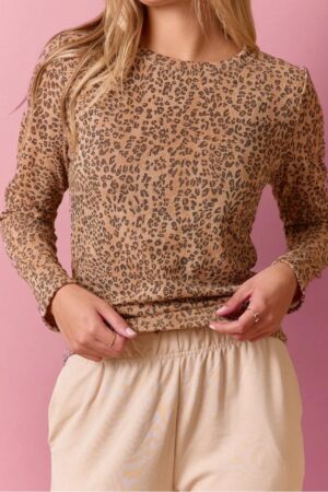 Remera Lanilla animal Print