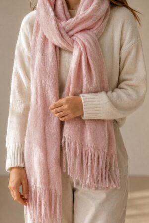Pashmina Nube Rosa